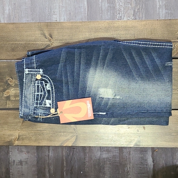 NWT True Religion Size 38 Jeans - Picture 5 of 6